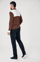 Buso de punto fino con cuello redondo — Ref. 502601