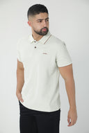 Polo clásico en piqué con filos de contraste — Ref. 202604
