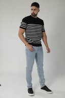Camiseta a rayas estilo marinero — Ref. 402602