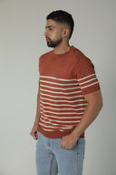 Camiseta a rayas estilo marinero — Ref. 402602