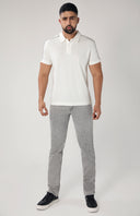 Jean de cinco bolsillos con corte entubado — Ref. 102601-1