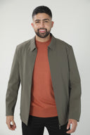 Chaqueta camisera en tejido técnico — Ref. 302608