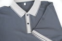 Polo con cuello y puños en contraste y filete — Ref. 202608