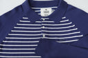 Buso de punto a rayas con cuello tipo polo — Ref. 502604