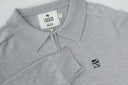 Buso de punto con cuello camisero y media cremallera — Ref. 502602