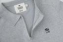 Buso de punto con cuello camisero y media cremallera — Ref. 502602
