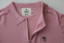 Buso de punto con cuello camisero y media cremallera — Ref. 502602