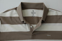 Polo de rayas anchas con cuello en contraste — Ref. 202601