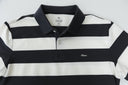 Polo de rayas anchas con cuello en contraste — Ref. 202601