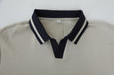 Polo en tejido texturizado con cuello abierto — Ref. 202603