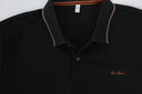 Polo clásico en piqué con filos de contraste — Ref. 202604