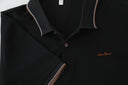 Polo clásico en piqué con filos de contraste — Ref. 202604