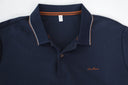 Polo clásico en piqué con filos de contraste — Ref. 202604