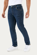 Jean de cinco bolsillos con corte entubado — Ref. 102601-3