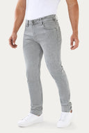 Jean de cinco bolsillos con corte entubado — Ref. 102601-1